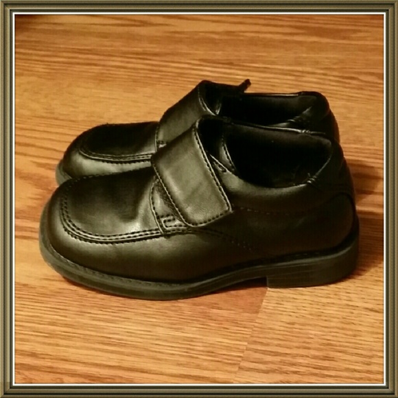 7.5W Toddler Boy SmartFit Black Dress Shoes