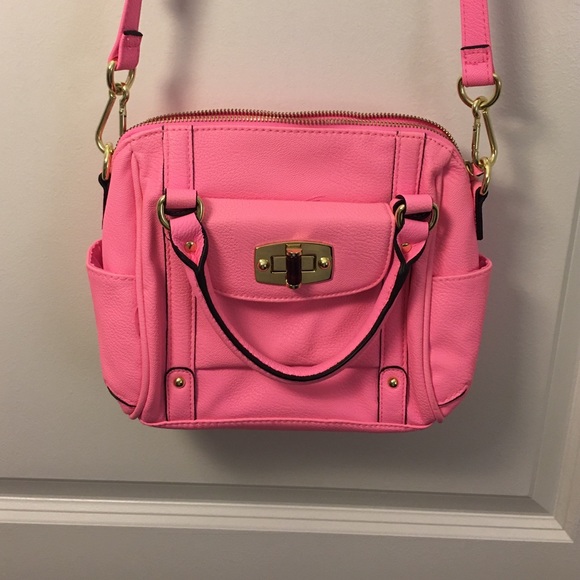 Bright Pink Cross Body Bag from Target