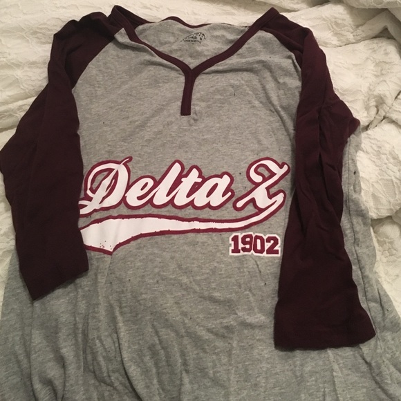Delta Zeta Baseball Tee