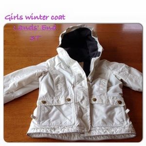 Girls Lands' End Winter Coat, size: 3T ❄️☃️❄️