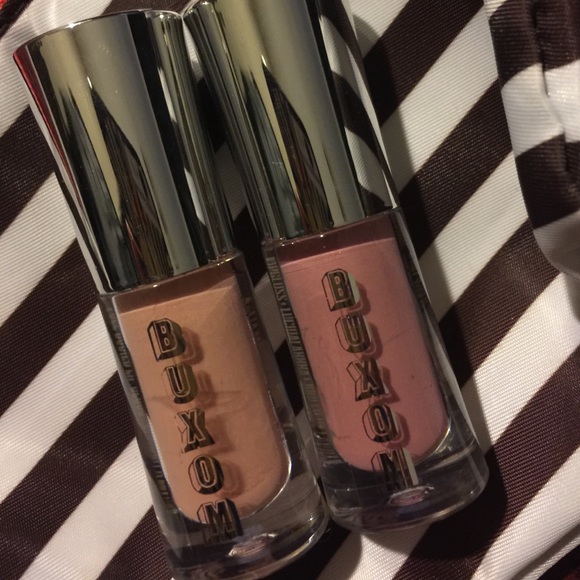 2 neutral Buxom miniature glosses