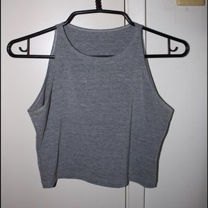 american apparel cropped tank