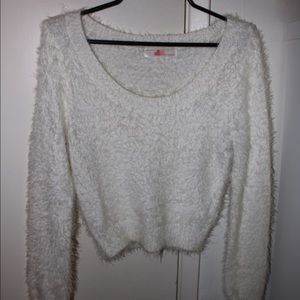 american apparel fuzzy sweater
