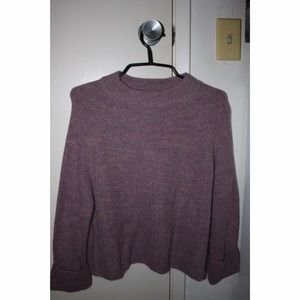 lilac sweater