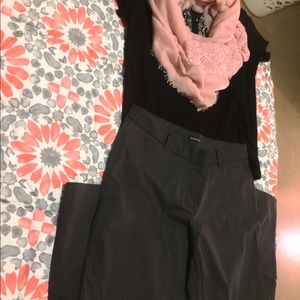 Ladies dark gray slacks