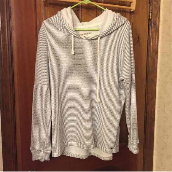 O'Neill striped hooded sweatshirt XL