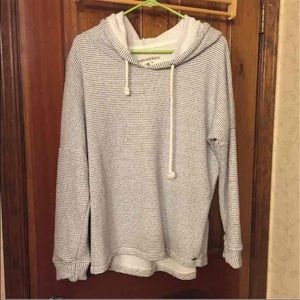 O'Neill striped hooded sweatshirt XL