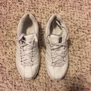 Men K-Swiss white shoes size 10.5