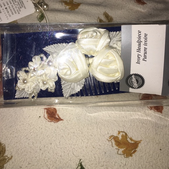 Bridal hair piece - Picture 3 of 4