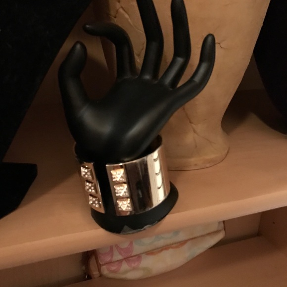 Victoria secret diamond and gold cuff