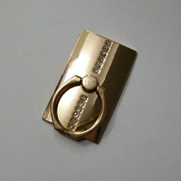 2pcx Cellphone Ring Crystal Holder Stand - Picture 2 of 3