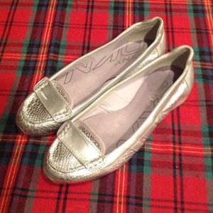Nice DKNY Silver Flats