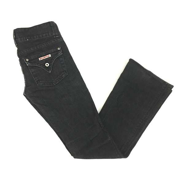 Hudson Jeans Denim - Hudson slim bootcut jet dark wash denim