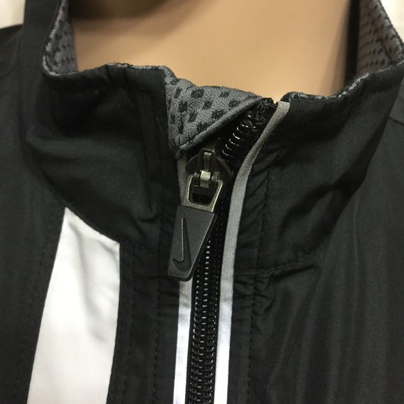 NIKE Clima-Fit VEST reflective jacket zipper . L - Picture 2 of 4
