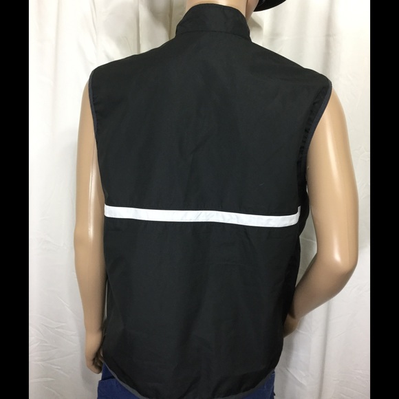 NIKE Clima-Fit VEST reflective jacket zipper . L - Picture 3 of 4