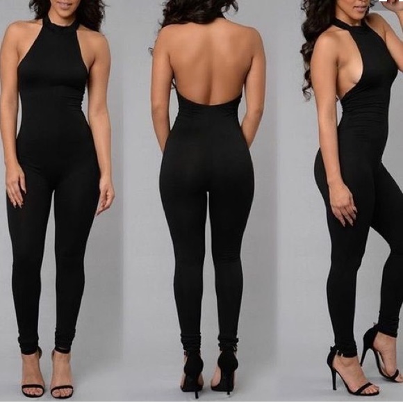 Halter jumpsuit