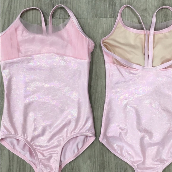 BNWT Adorable Girls BLACK Cami Leo w detail back - Picture 3 of 3