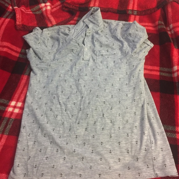 METHOD. Button Up and Anchor shirt - Picture 1 of 1
