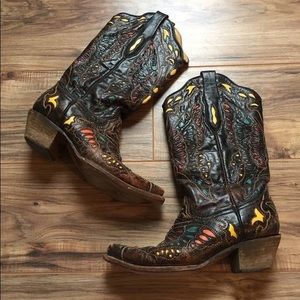 corral vintage butterfly boots