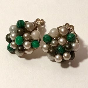 Vintage clip-on earrings