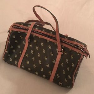 Dooney & Bourke Signature Barrel Bag
