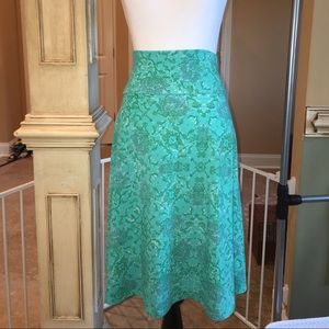 LuLaRoe Medium Azure Skirt