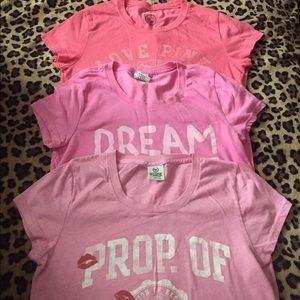 VS PINK tee bundle