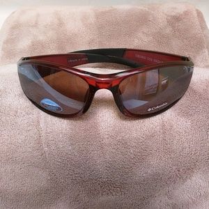 NIP Columbia polarized sunglasses in brown.