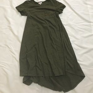 XXS Carly NWOT Olive LuLaRoe