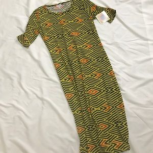 Small Julia NWT.  Yellow, navy, red