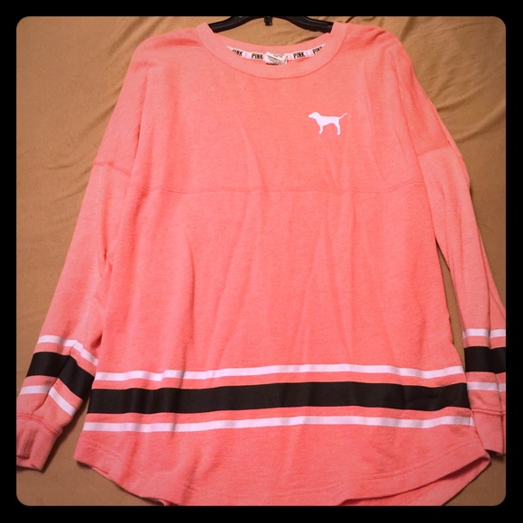 VS PINK Coral Sweatshirt
