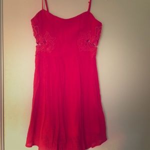 Coral Socialite sun dress