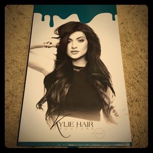 New in box Kylee hair extensions in dark brown!!