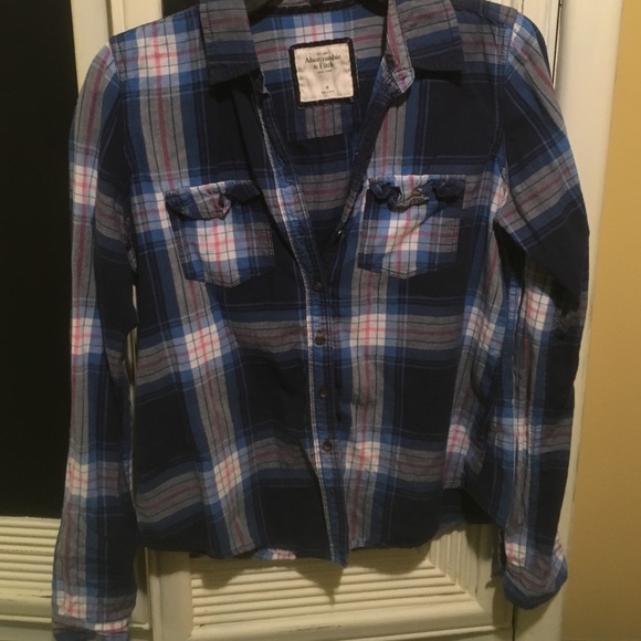 Abercrombie Flannel Button Down