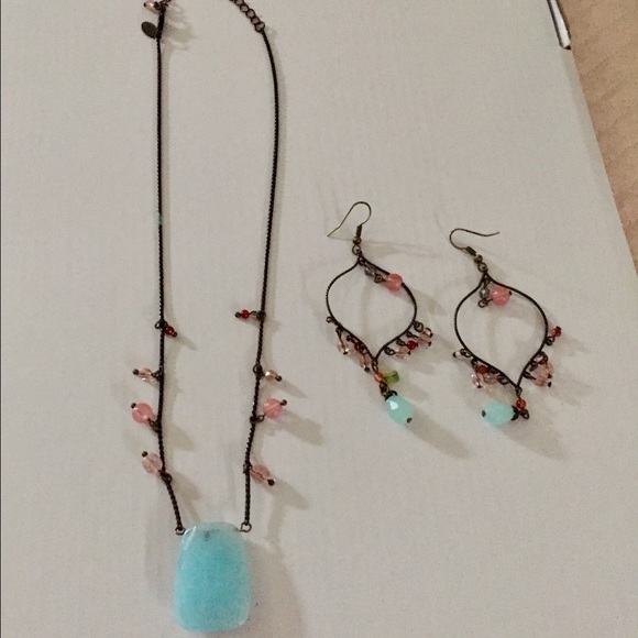 Park Lane earrings and necklace set