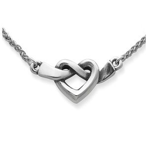 James Avery Heart Knot Necklace
