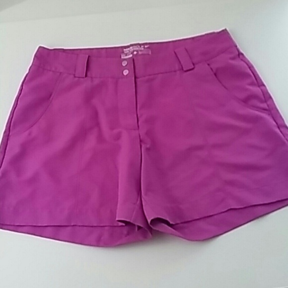 Nike Dri Fit Golf Tour Performance Pink Shorts 6