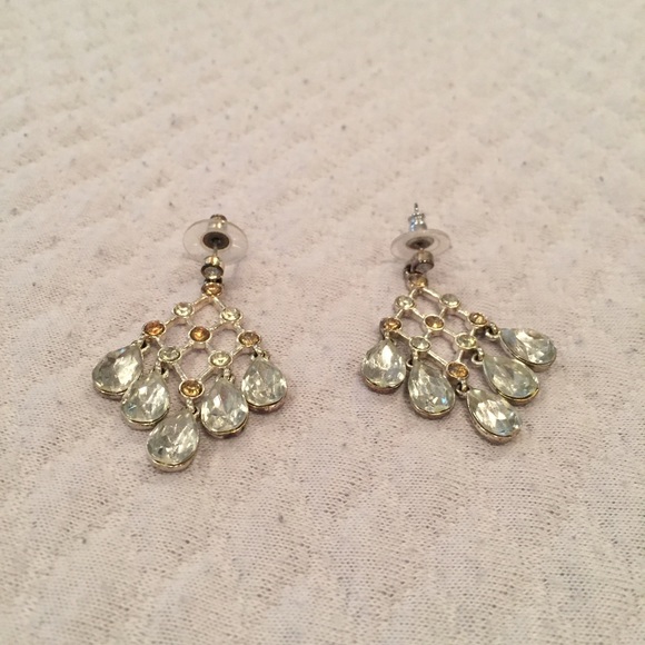 NY&Co chandelier earrings