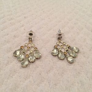 NY&Co chandelier earrings