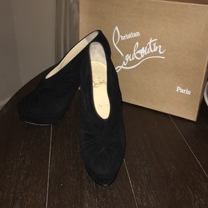 Christian Louboutin Suede Booties