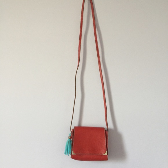 Kimchi Blue red cross body purse