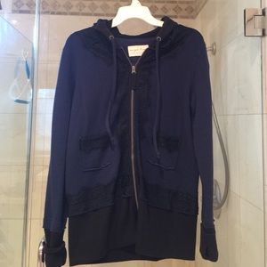 Evys tree size large hoodie - lace