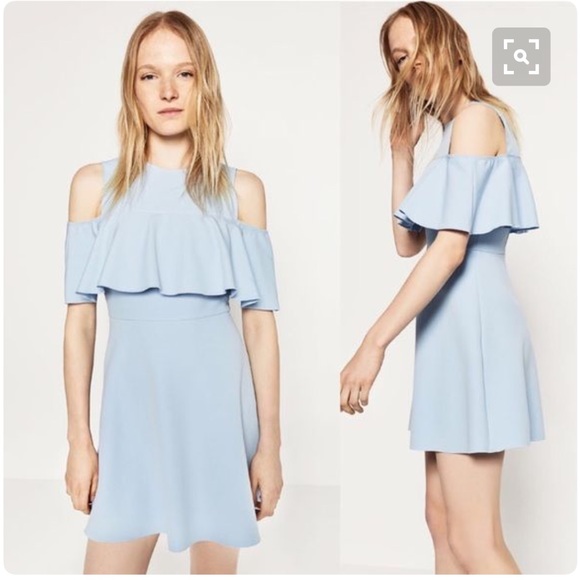 NWT Zara Skater Dress Size M