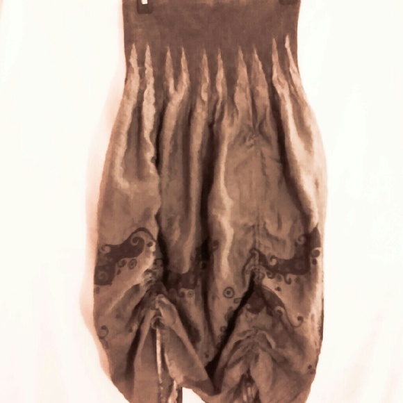 Lapis Strapless Dress/Skirt
