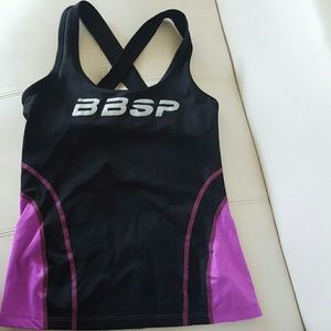 Babe sport workout tops size small