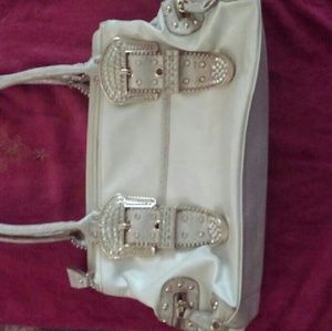 Women's Kathy Van Zeeland Studded Buckle Purse