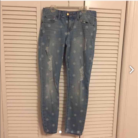 Gap crop jeans