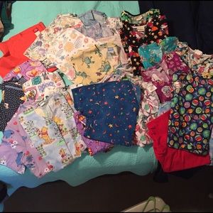 Scrub tops buy all or one