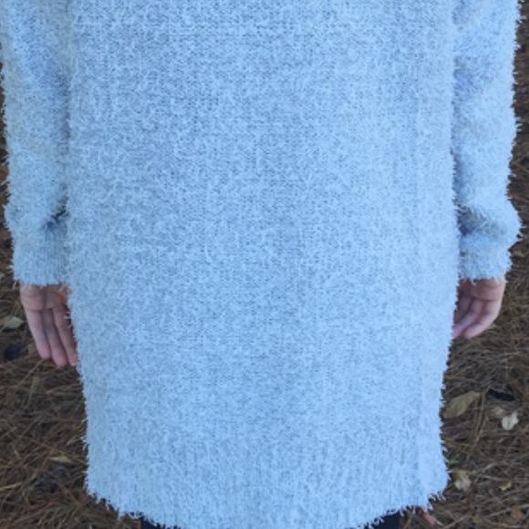Fuzzy longline cardigan - Picture 4 of 4
