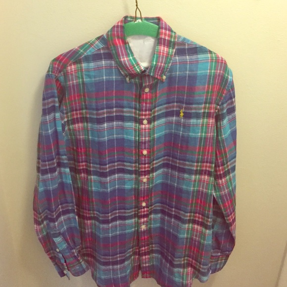 Polo Ralph Lauren Other - NWOT- polo - multi color plaid men's shirt